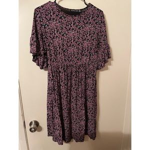 Floral maternity dress